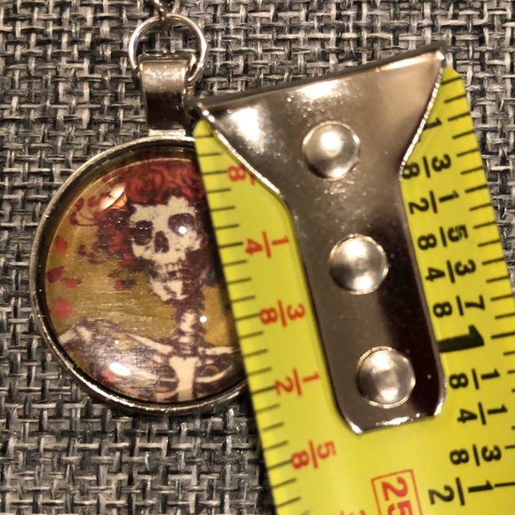 BUYITWHENFOUND Custom Grateful Dead Keychains  BERTHA ROSE SKELETON - Picture 2 of 6